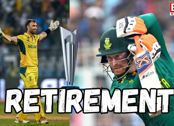 Retirement of international star cricketers