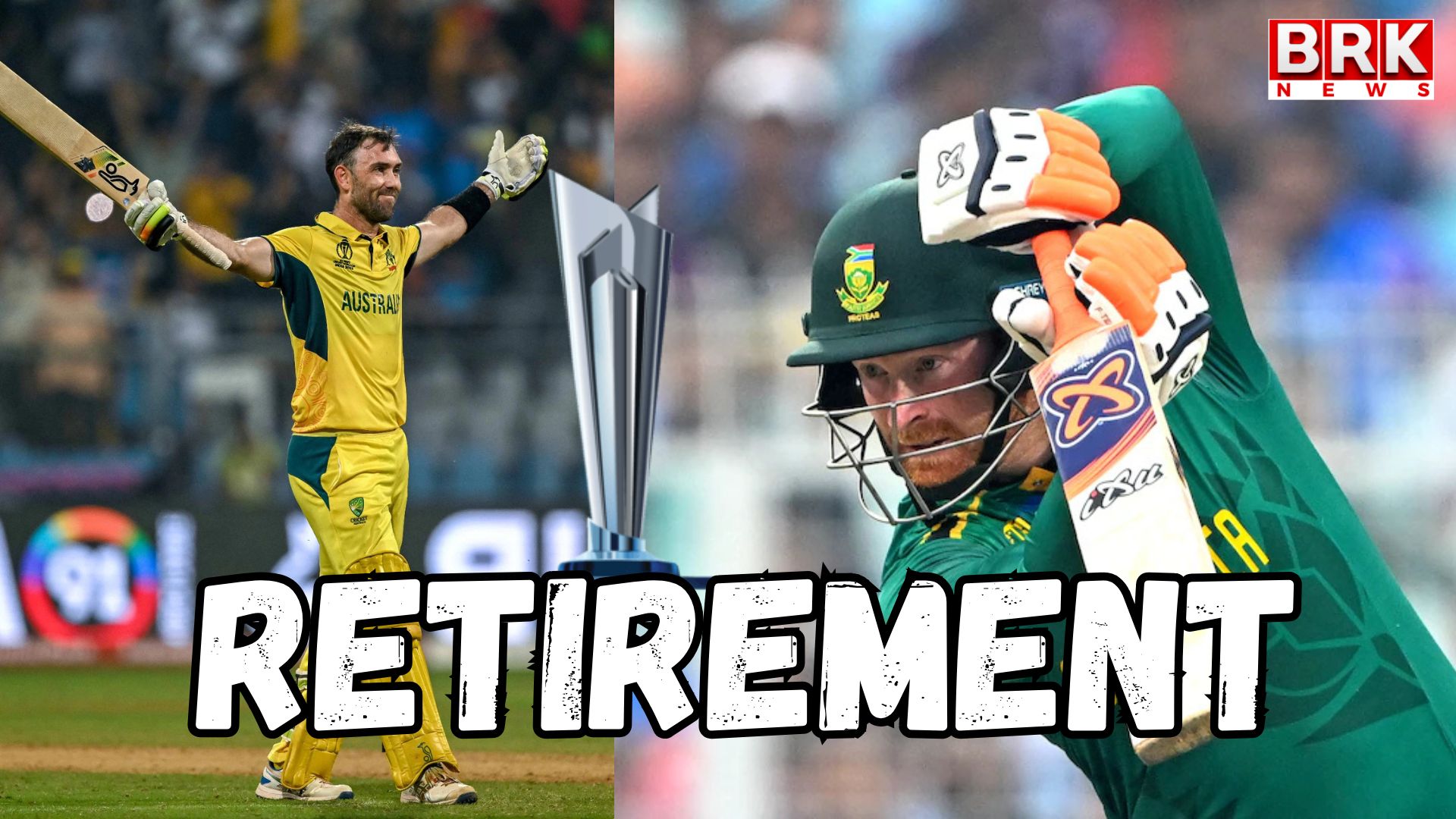 Retirement of international star cricketers