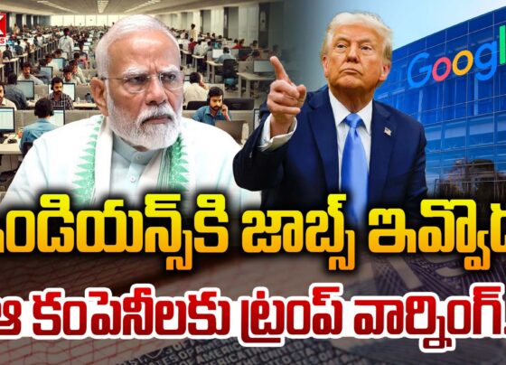US President Trump's big shock for Indian employees..?