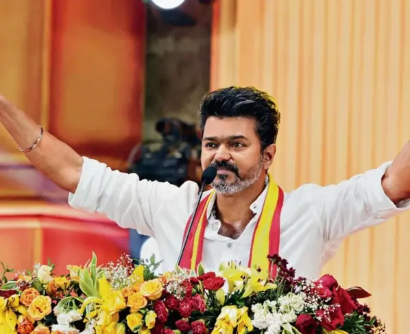 Star hero Vijay Thalapathy unanimously elected as Tamil Nadu TVK Party's CM candidate
