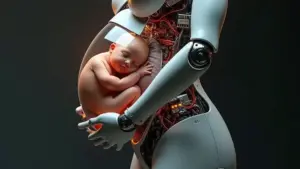Miracle in medicine. Robots about to give birth Delivery in 9 months