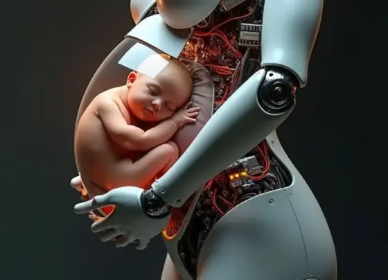 Miracle in medicine. Robots about to give birth Delivery in 9 months
