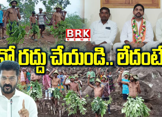 BJP MLA Harish Babu Hunger Strike