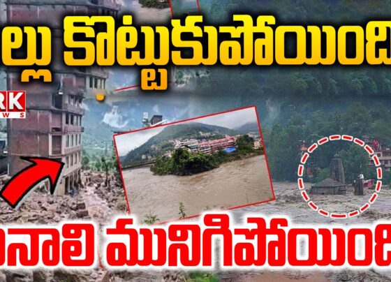 Floods inundate Himachal Pradesh.. Kullu Manali in danger zone