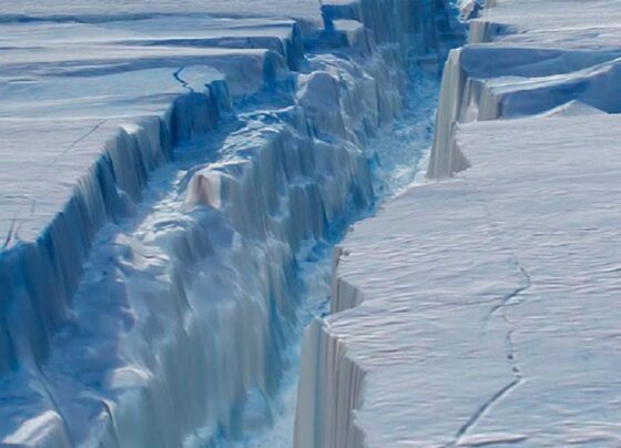 South America Earthquake Antarctic ice sheet breakup