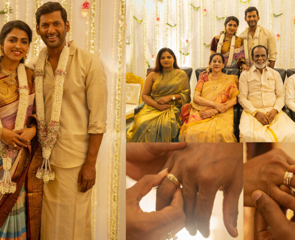 Vishal - Dhansika's engagement is simple.. When will the wedding be?