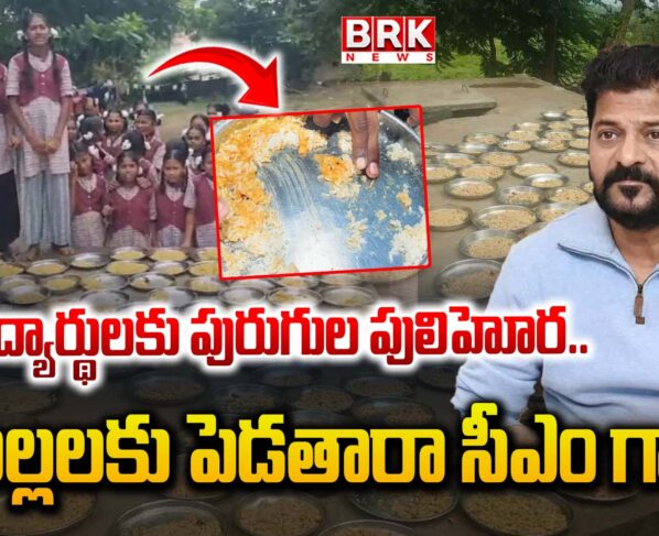 Officials feed worm-infested rice to school students in Telangana