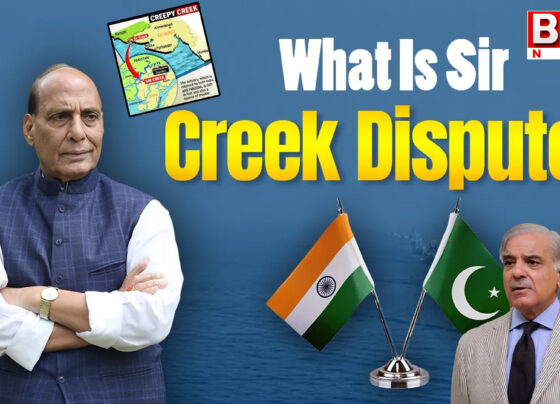 What is the Sir Creek dispute between India and Pakistan? Rajnath Singh gave a strong warning..!