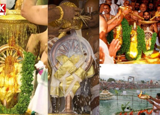 Srivari's annual Brahmotsavams conclude in Tirumala