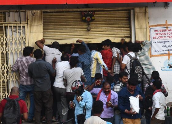 Telangana is about to break the record in liquor sales..!