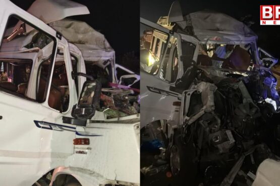 A serious road accident in Rajasthan.. 20 people died