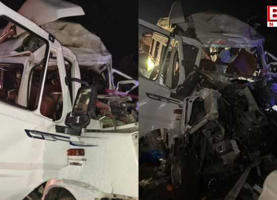 A serious road accident in Rajasthan.. 20 people died
