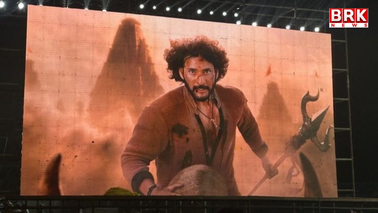 Mahesh Babu's first look in SSMB 29 Varanasi movie..!