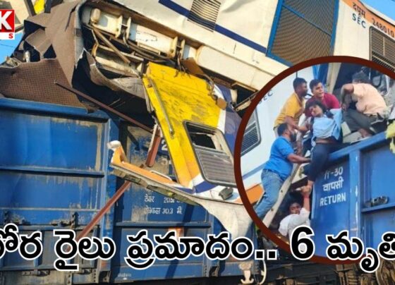 Major train accident in Bilaspur district of Chhattisgarh.. 6 dead