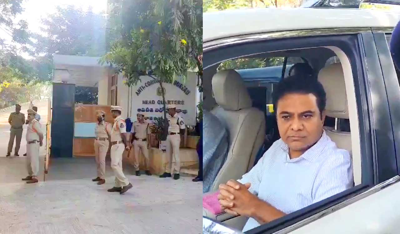 KTR to be arrested at any moment for the investigation of this car race case?