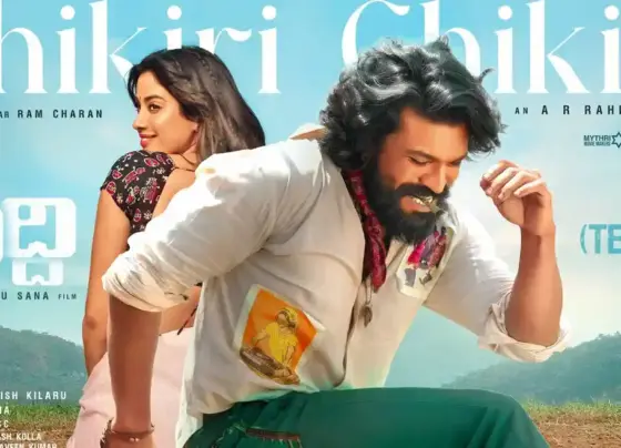 First single released from the movie Peddi.. Chikiri Chikiri song..!