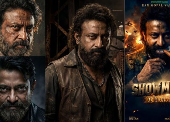 Ram Gopal Varma's entry as a hero..! 'Show Man'.. poster release