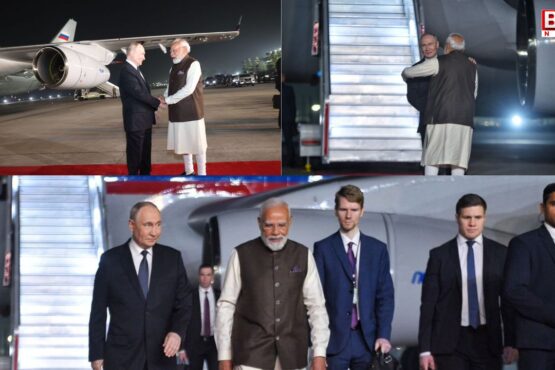 Russian President Putin arrives in India after 4 years, welcomed by Prime Minister Modi