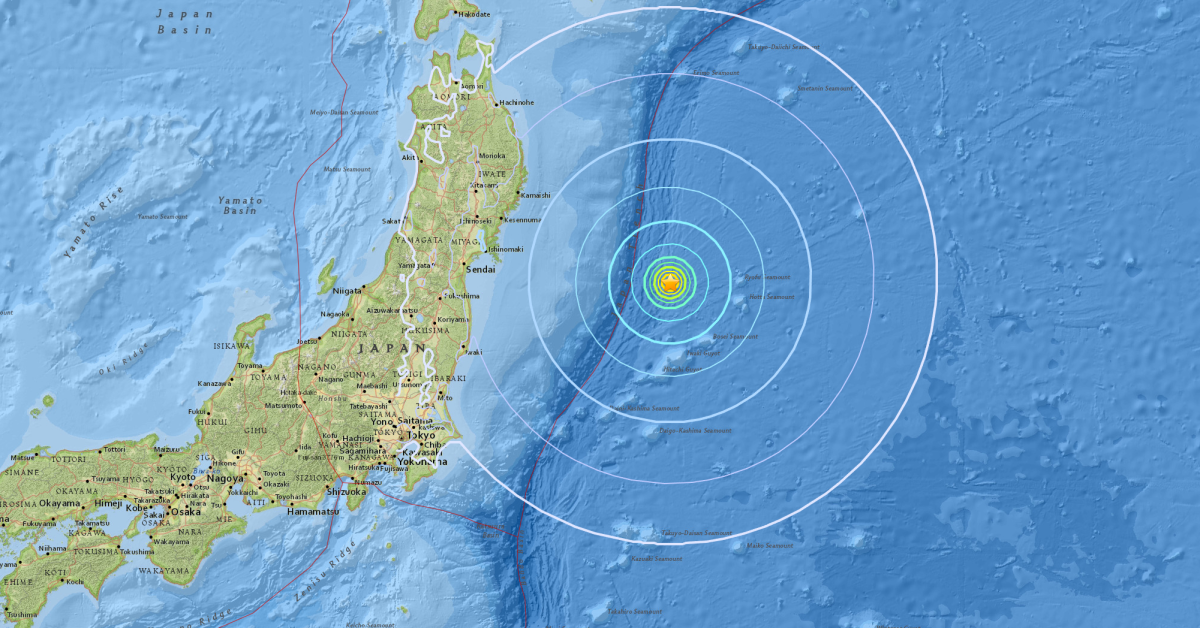 A major earthquake has struck the island nation of Japan…