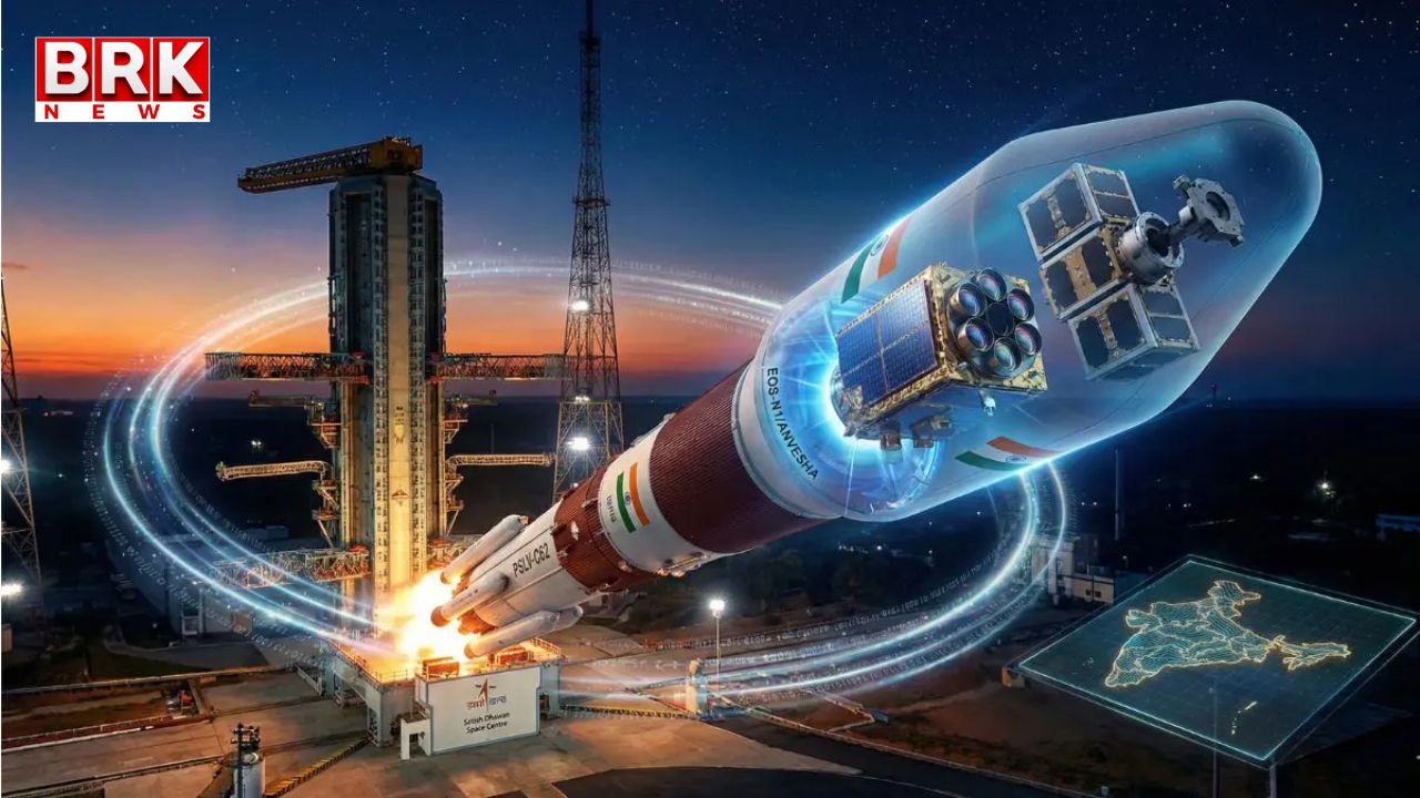 ISRO PSLV C62 Launch : ఈ ఏడాది నింగిలోకి దూసుకెళ్లిన తొలి పీఎస్ఎల్వీ సీ62 రాకెట్‌..