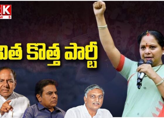 kavitha enters the fray with a new party KCR, KTR in shock..?