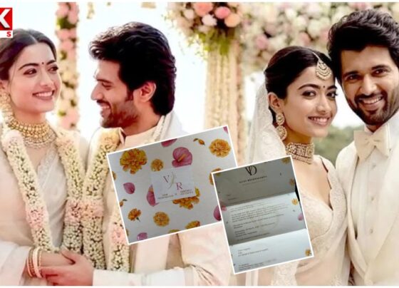 Vijay - Rashmika wedding date fixed..! The first wedding card is for Revanth Reddy.