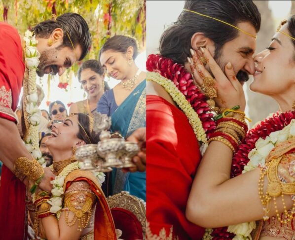 Vijay and Rashmika get married according to Telugu and Karnataka traditions