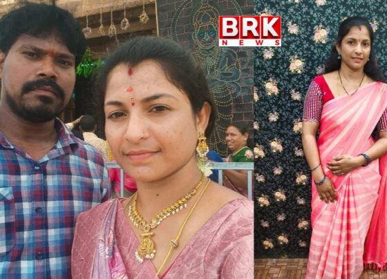 Wife Krishnaveni hanged herself in front of her husband in Kadapa district.. Husband Sriram Srinivas took the video