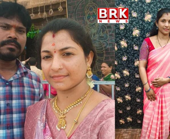 Wife Krishnaveni hanged herself in front of her husband in Kadapa district.. Husband Sriram Srinivas took the video